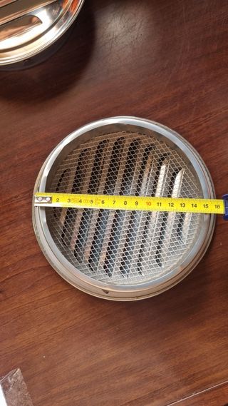 2 Rejillas Ventilación Metal