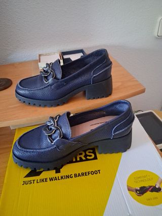 Mocasines 24 Horas azules
