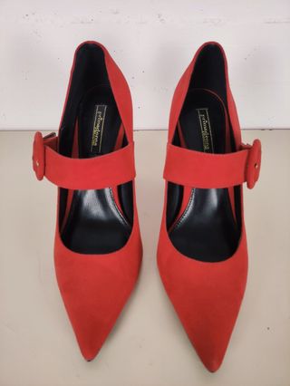 Décolleté rosse tacco 10 cm