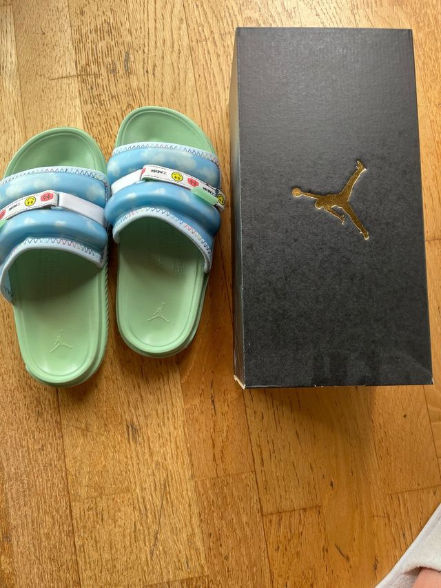 Jordan Slides - Chanclas  nike x j balvin