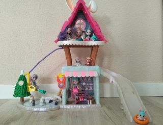 Muñecas Enchantimals y casa Ski Resort