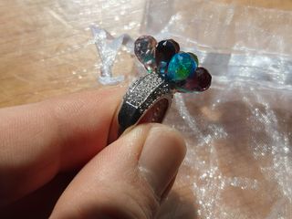 Anillo Plata Multicolor