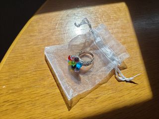 Anillo Plata Multicolor