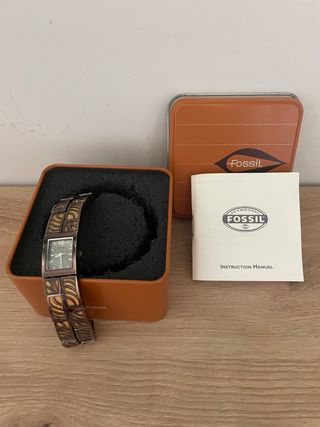 Reloj Fossil mujer marrón