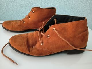 Botines marrones mujer