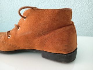 Botines marrones mujer