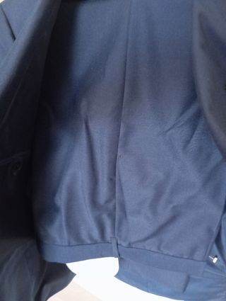 Traje azul hombre talla 40. Sin uso. Con etiqueta 