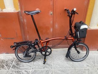 Bicicletta Brompton Flame Lacquer a 6 velocità