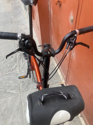 Bicicletta Brompton Flame Lacquer a 6 velocità