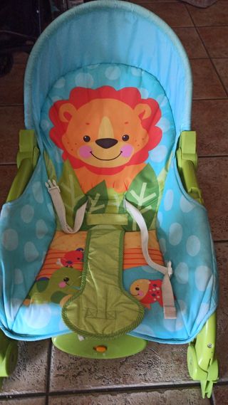 Hamaca mecedora bebé león
Fisher Price