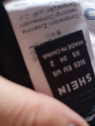 Top negro Shein - Tirantes