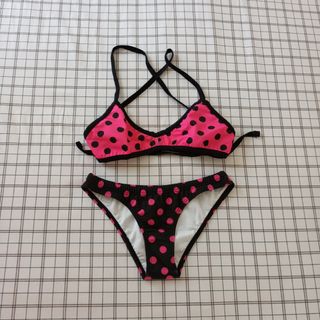 Bikini estampado lunares Mujer / Chica XS