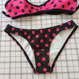 Bikini estampado lunares Mujer / Chica XS