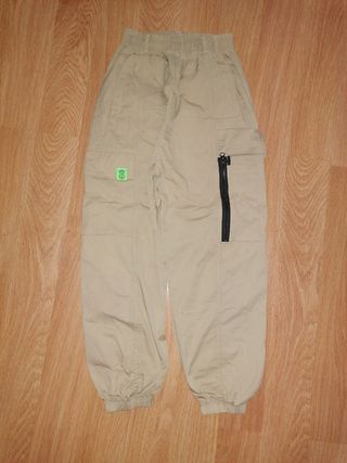 Conjunto niño beige - Camisa y pantalón
