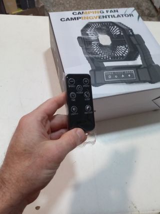 Ventilatore Campeggio - Ricaricabile