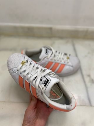 Adidas Superstar Rosa - Piel
