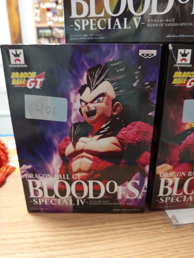 Dragon Ball GT Blood of Saiyans Figuras