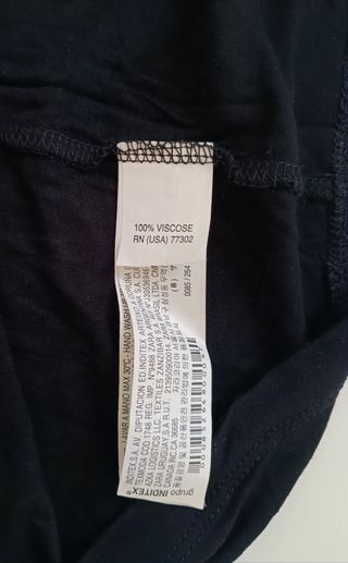 T-shirt Zara Limited Edition nera tg L
