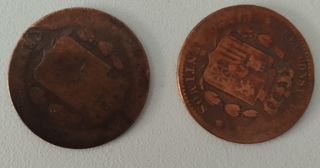 2 Monedas Alfonso XII 1878