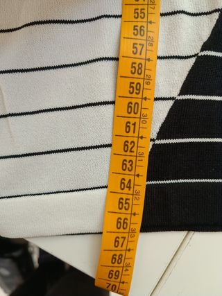 Maglia Cecilia Benetti a righe bn