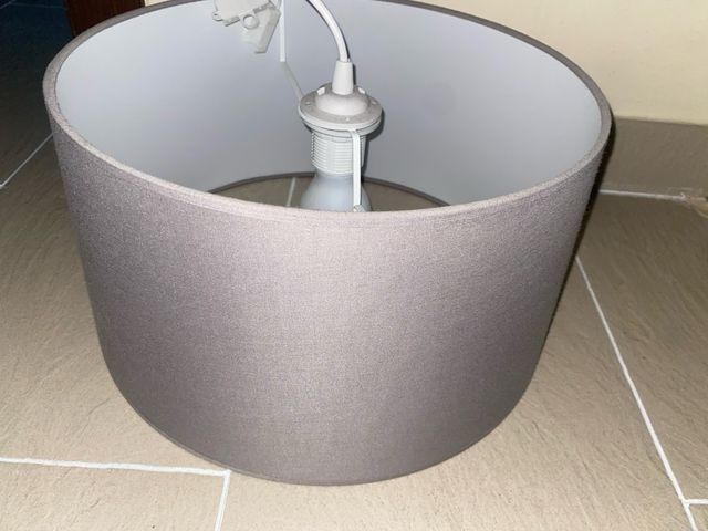 Lampada da soffitto grigia - Moderna