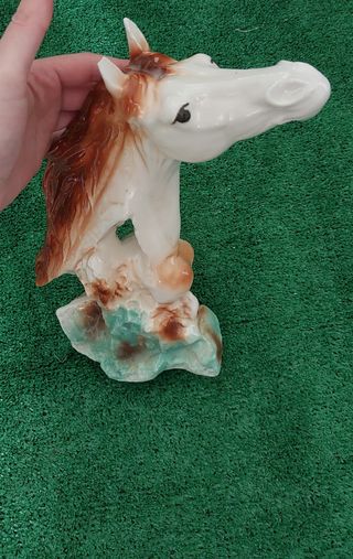 Figura de caballo vintage