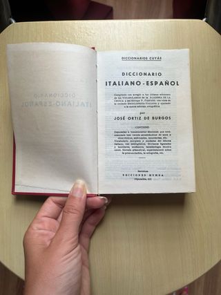 Diccionario Italiano-Espa?ol,Dizionario Spagnuo...