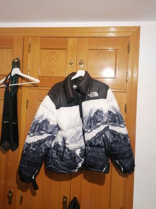 Chaqueta North Face 700 - Blanco y Negro