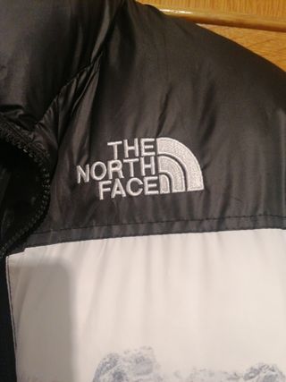 Chaqueta North Face 700 - Blanco y Negro