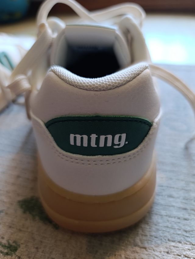 Zapatillas mtng. blancas hombre 42
