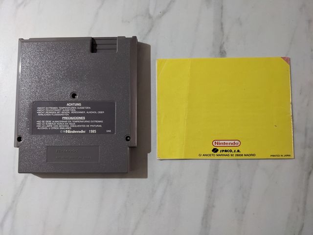 Lutador Burai NES PAL Espanha