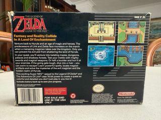 Zelda: A Link to the Past SNES USA