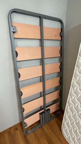 Somier 90x190cm - Lamas metal madera
