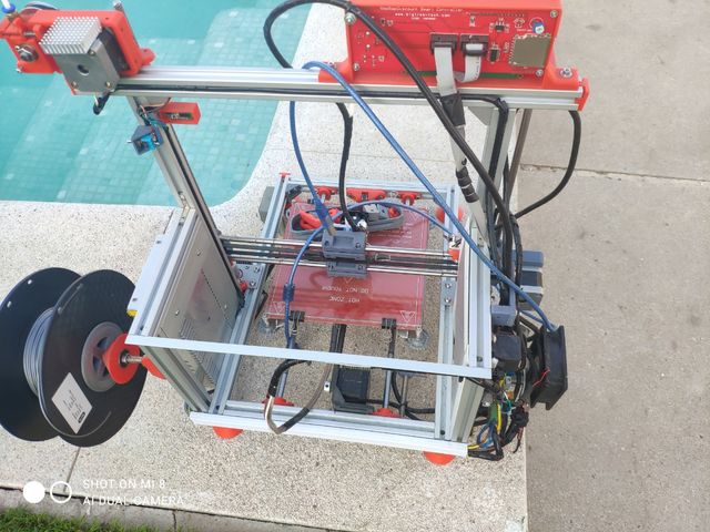 Impresora 3d no se ha llegado a usar