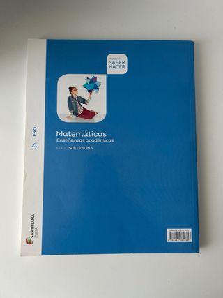 MATEMATICAS ENSEÑANZAS ACADEMICAS SERIE SOLUCIO...