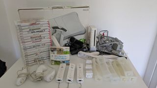 Wii completa blanca - juegos incluidos