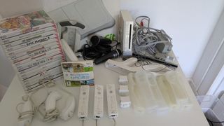 Wii completa blanca - juegos incluidos