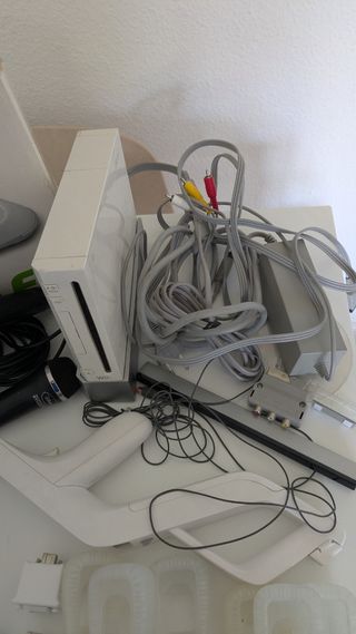 Wii completa blanca - juegos incluidos