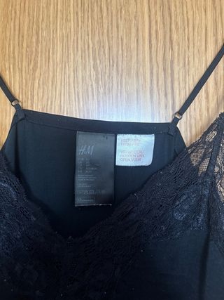 Camisón negro H&M M