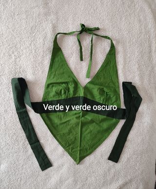 Top halter sin espalda