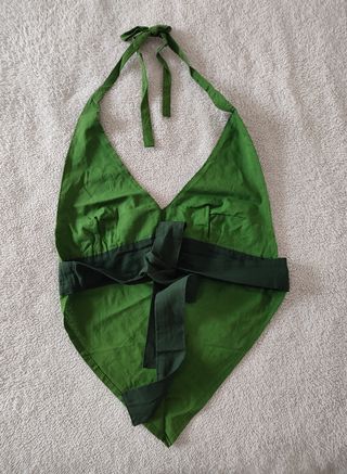 Top halter sin espalda