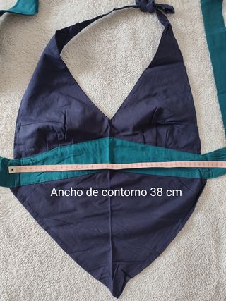 Top halter sin espalda