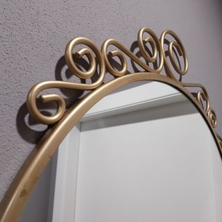 Specchio vintage oro - metallo
