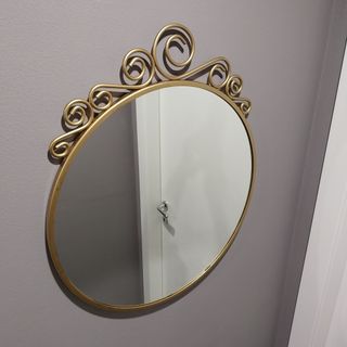 Specchio vintage oro - metallo