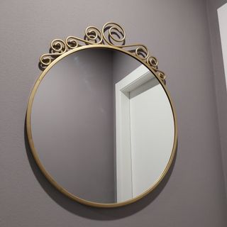 Specchio vintage oro - metallo