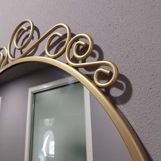 Specchio vintage oro - metallo