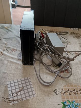 Wii negra + 13 juegos + accesorios