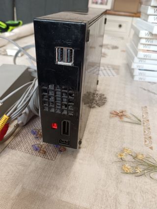 Wii negra + 13 juegos + accesorios