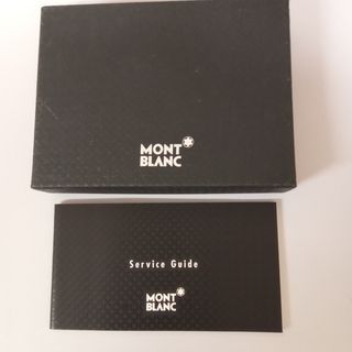 OFERTA !!!Tarjetero Montblanc Piel Negra 