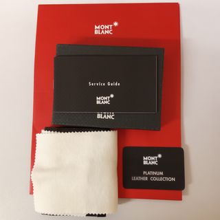 OFERTA !!!Tarjetero Montblanc Piel Negra 